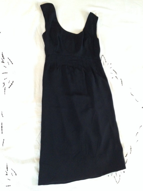 The Perfect Little Black Silk Dress