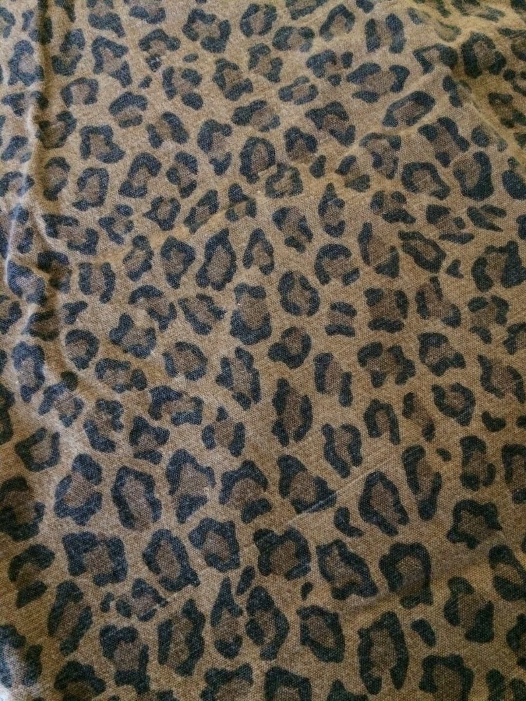 Leopard Pillow Shams With Extra Fabric Etsy
