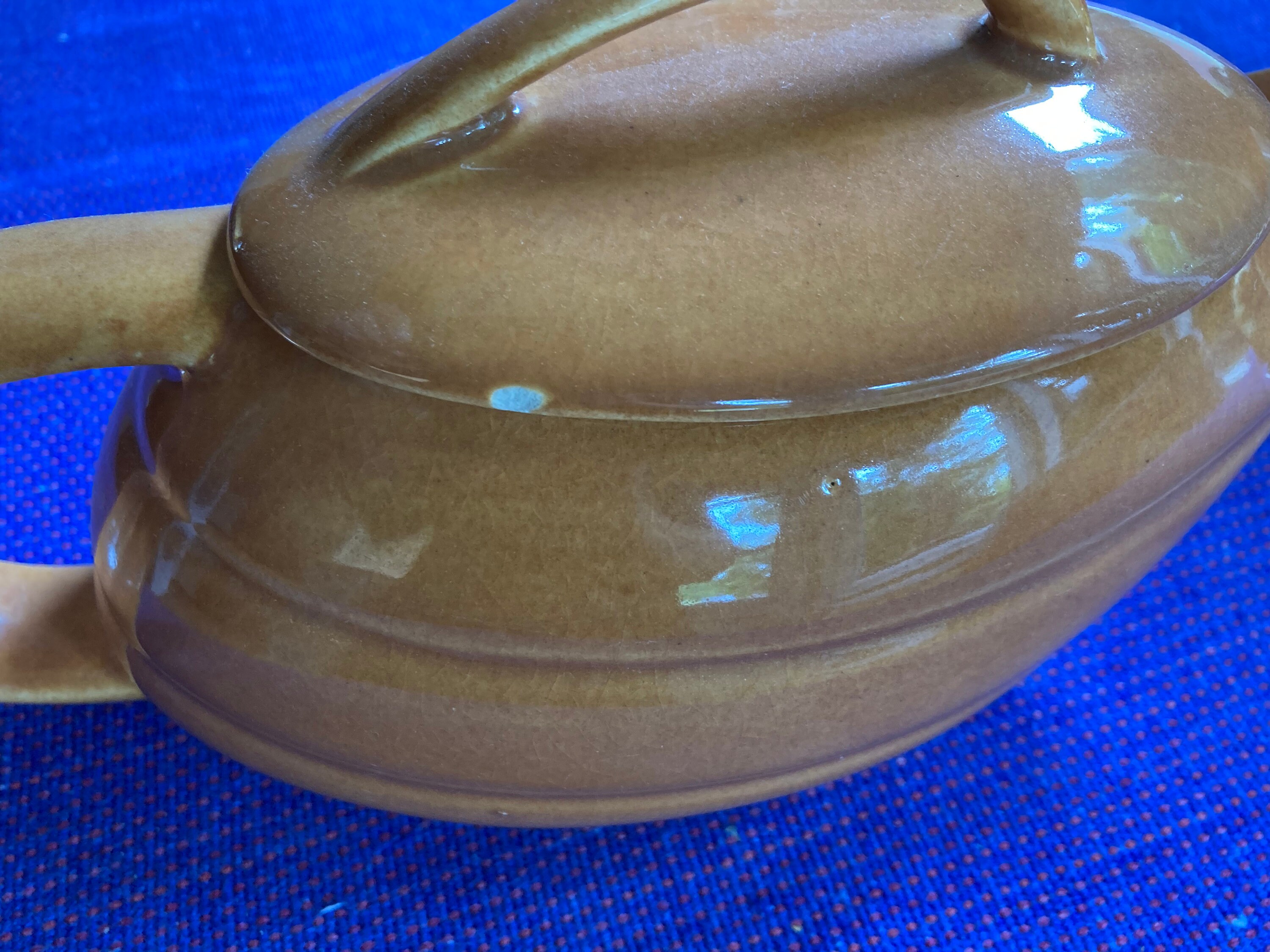 Vintage Bauer Tea Pot - Etsy