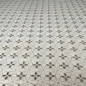 Very Vintage Hand Crocheted Coverlet
