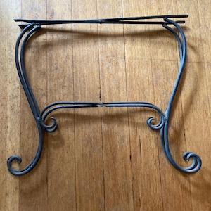 Vintage Wrought Iron Folding Stand