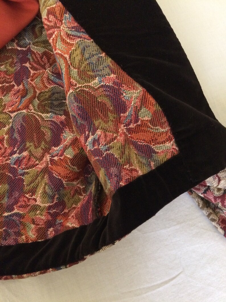 80s Floral Tapestry Jacket image 3