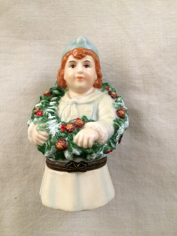 Little Cherub Trinket Box