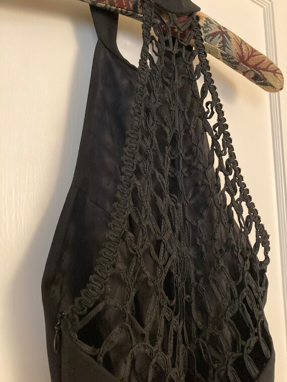 Little Black Dress with Open Back Detail