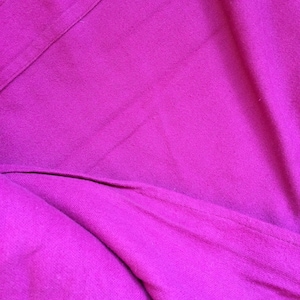 Hot Pink Flannel Cotton, 2.5 yards
