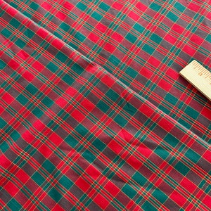 Red and Green Plaid