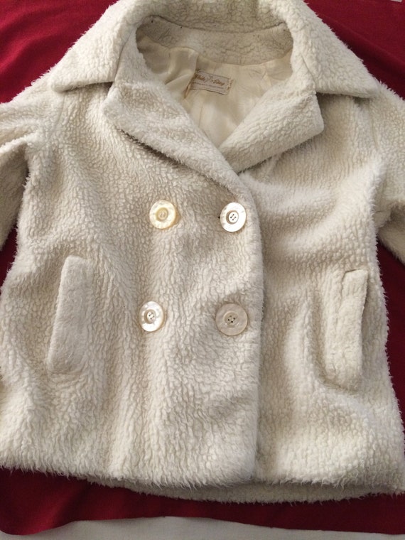 Vintage White Stag Coat