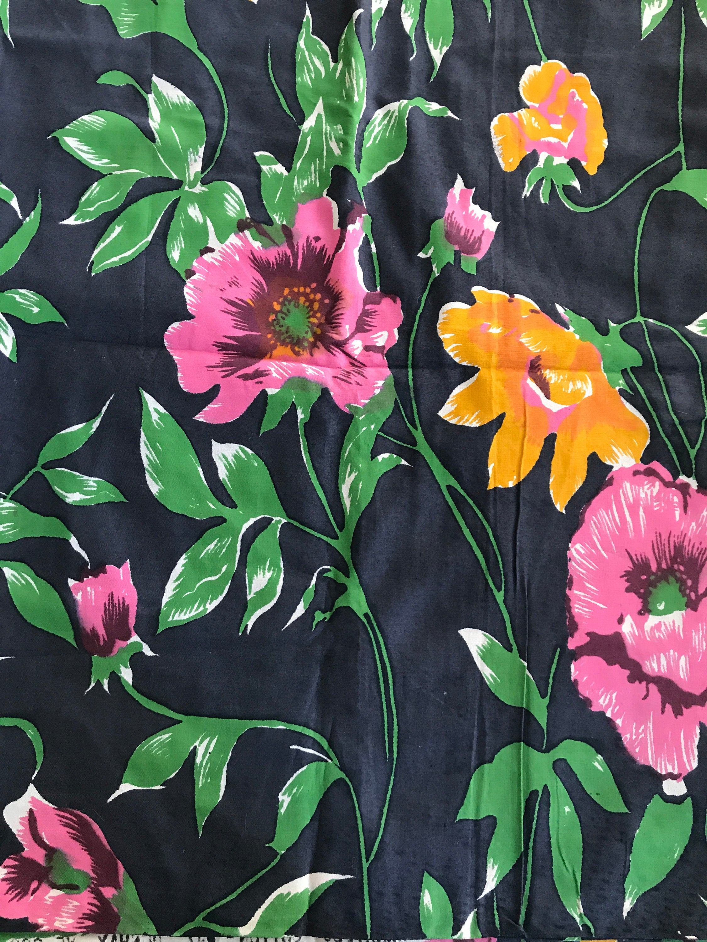 flower material style