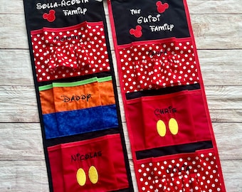Disney Cruise Mickey Minnie Inspired FE Fish Extender 2 3 4 5 pocket