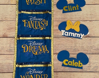 Custom Made 5 Pocket Disney Cruise Fish Extender