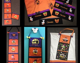 Custom Made Halloween Cruise Disney FE Fish Extender 2 3 4 5 Pockets