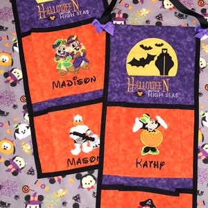 Custom Made Halloween Cruise Disney FE Fish Extender 2 3 4 5 Pockets