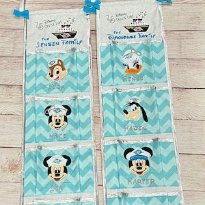 Custom Disney Cruise Line Theme Fish Extender Hanger FE 1 2 3 4 5 Pockets