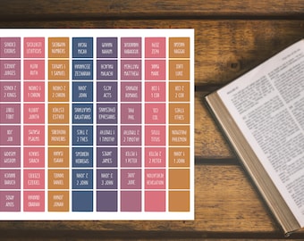 Catholic Bible Tabs Pink and Orange Bible Tabs for Girls Bible Journaling DIY Bible Tabs for Custom Bible Tabs for Her Digital Bible Tabs