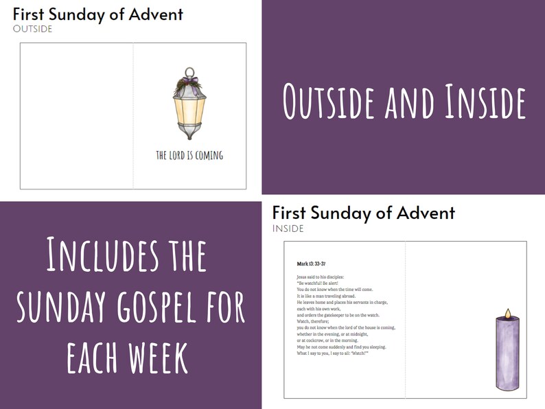 Printable Catholic Advent Cards Catholic Scripture Advent Calendar Gift ...