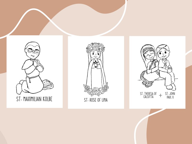 All Saints Day Coloring Pages Catholic - Il 794xN.4189297911 Bc7m 