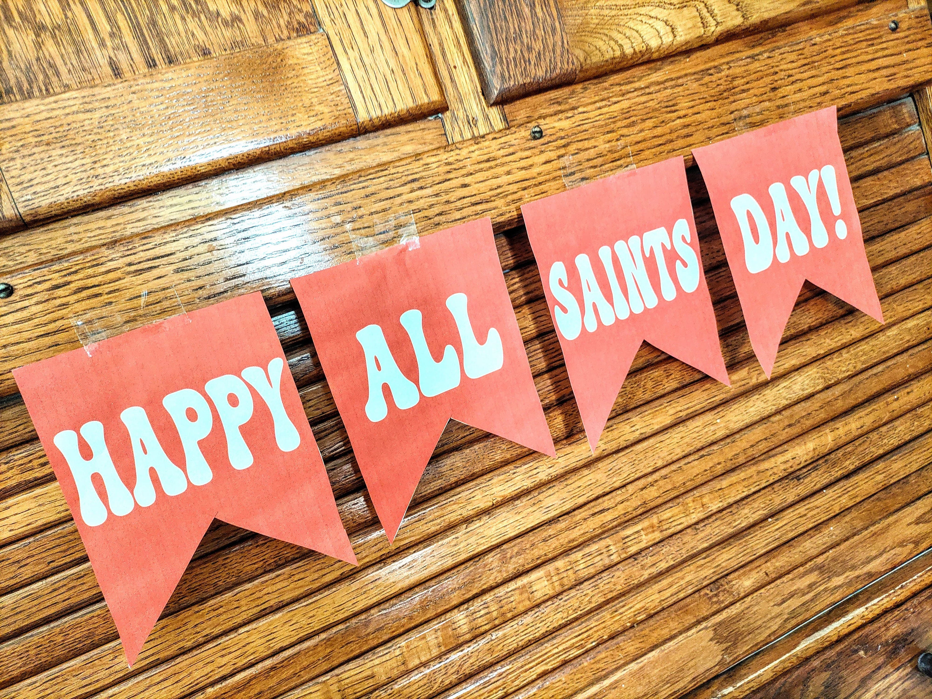 All Saints Day Coloring Pages Catholic All Souls Day Decor Halloween ...