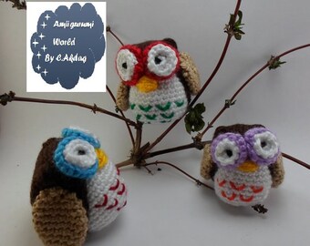 Amigurumi Pattern Crochet PDF - Owl Family
