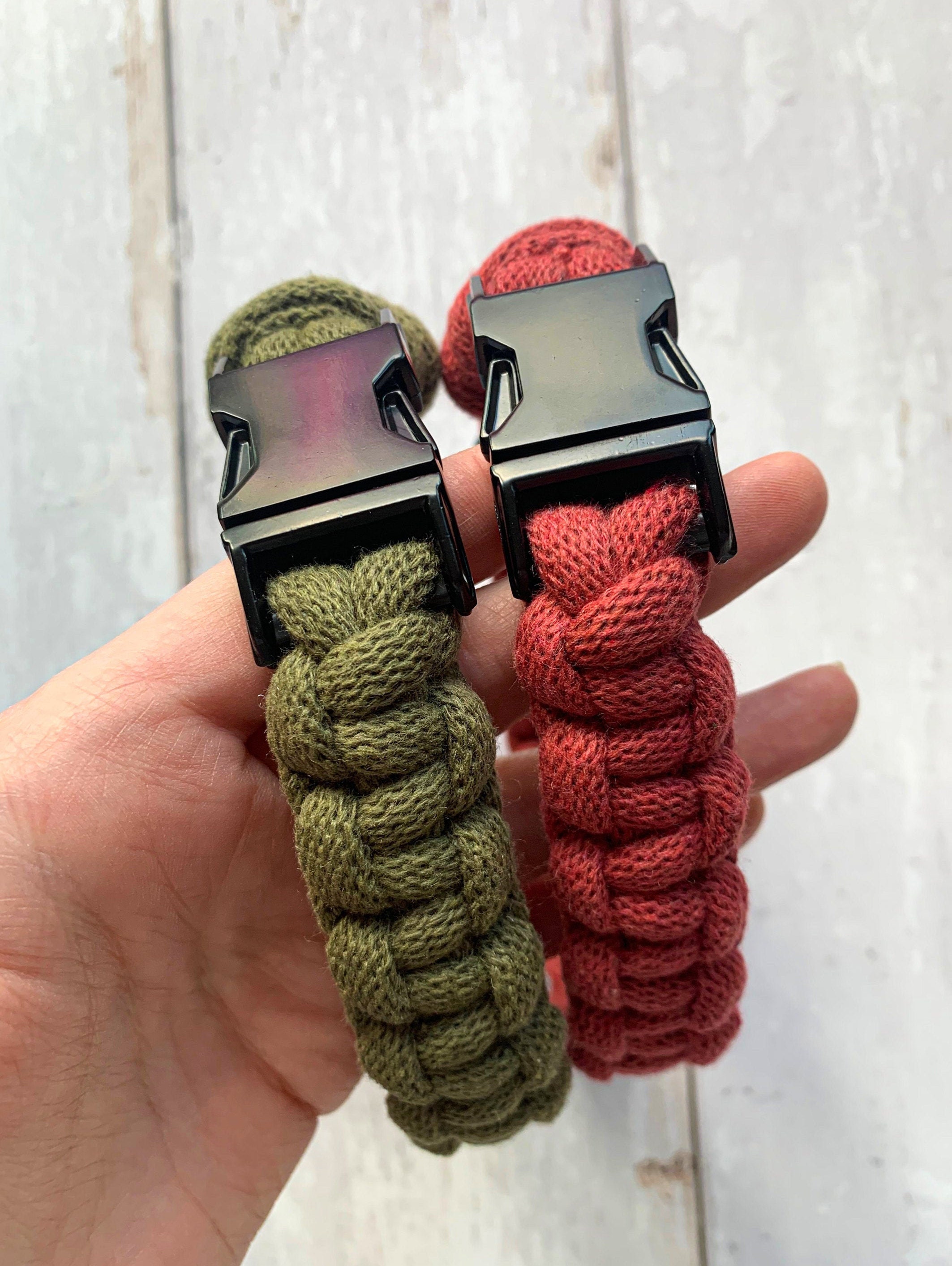 Chunky Macramé Dog Collar Boho Dog Collar Luxury Collars Etsy