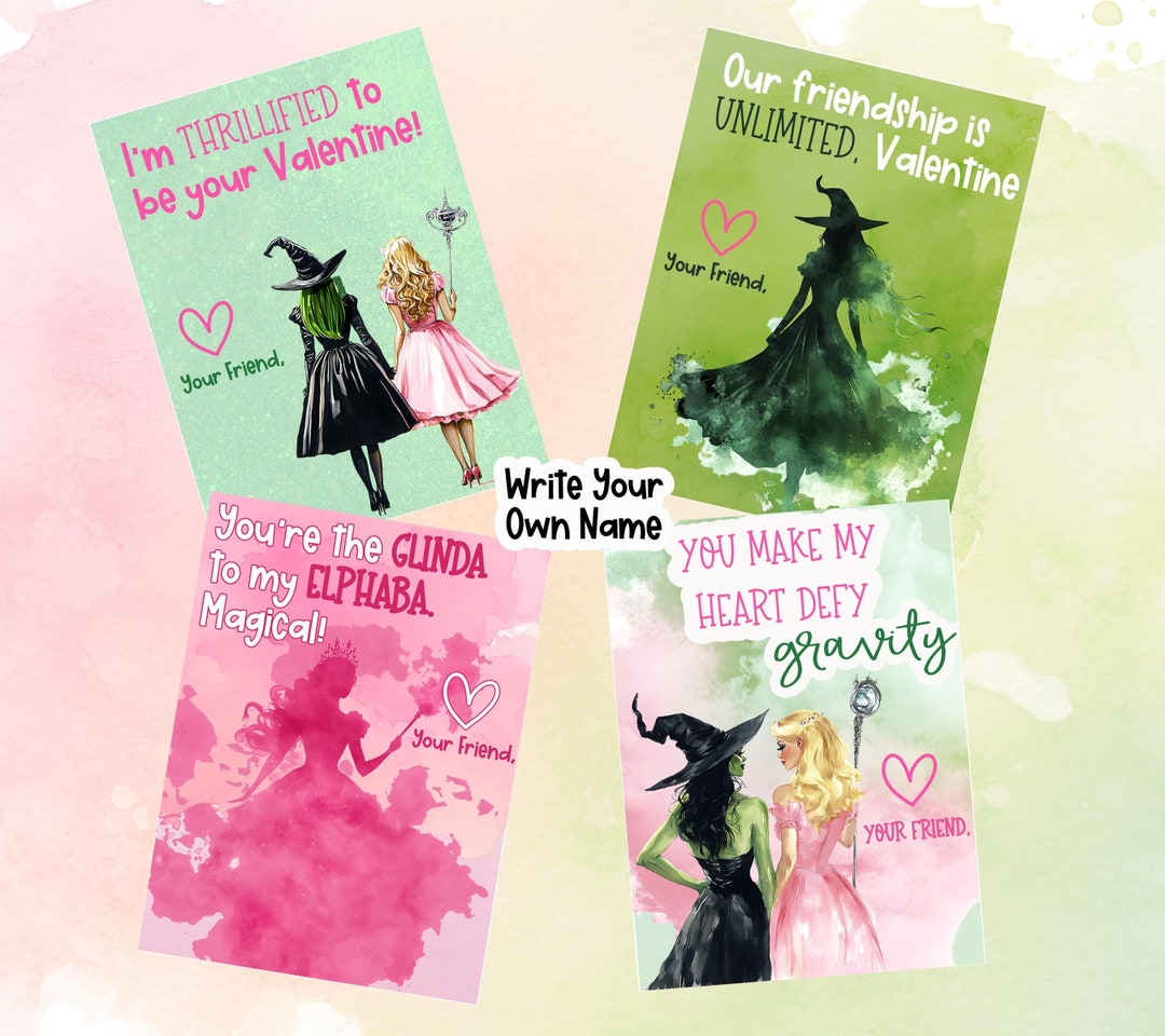 Wicked Cool Valentines Inspired by the Musical Movie Valentine's Day ...