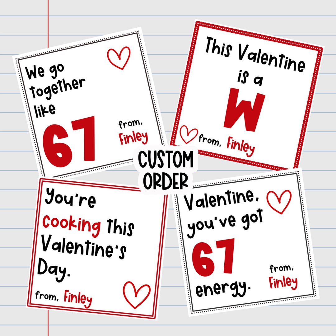 CUSTOM: 67 These Printable Valentine Cards Are Cooking - Valentines Day ...