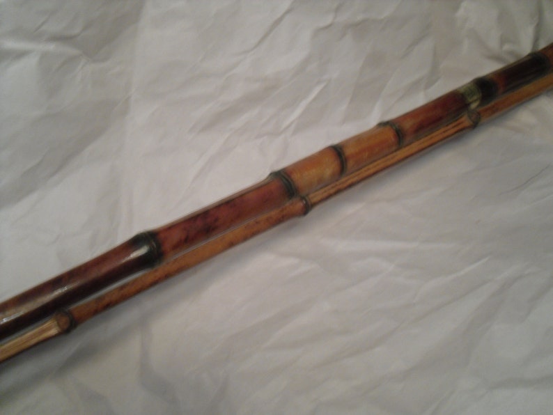 Vinatge Bamboo Cane fishing pole Lew's Poles 1960's Etsy