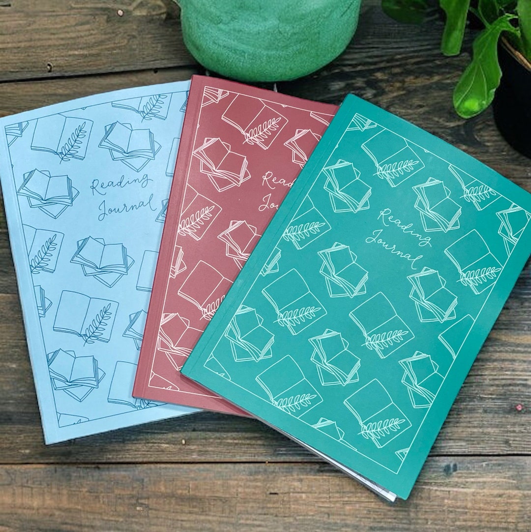 Reading Journal, Book Bullet Journal, Book Planner, Reading Log ...