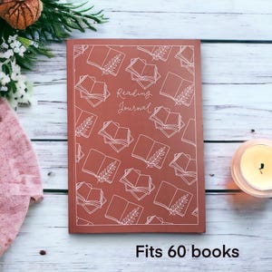 Pink Reading Journal: Book Lover's Logbook, Elegant Blush Design