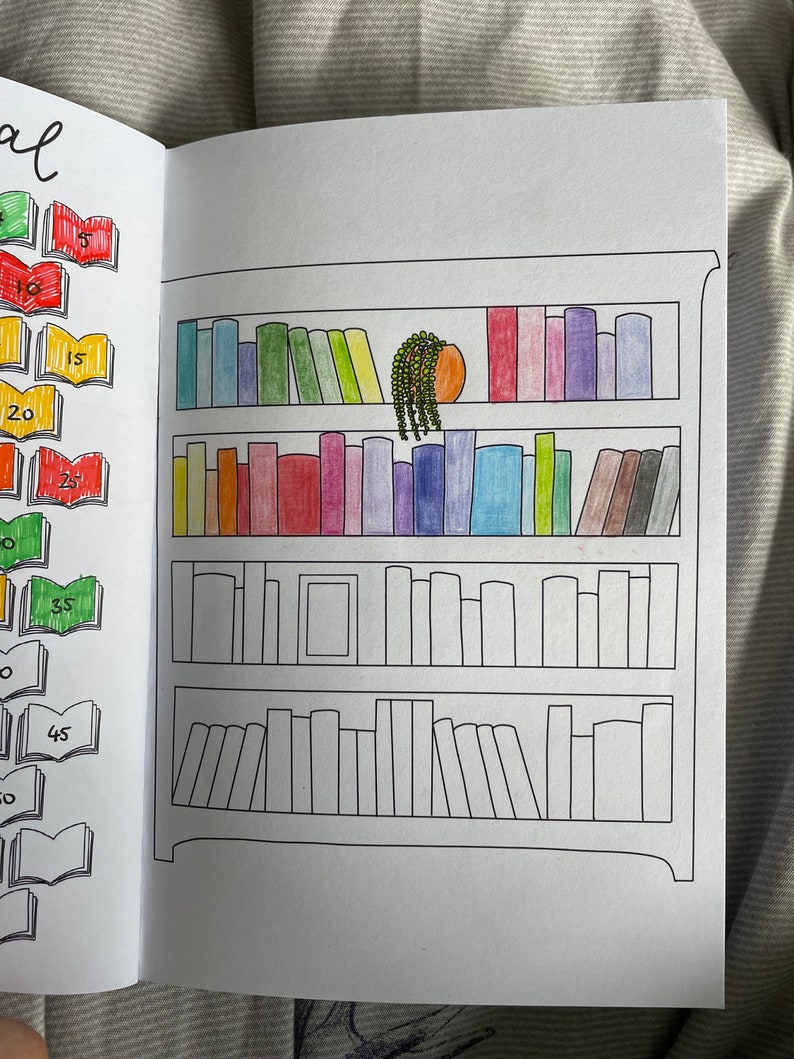 Journaal lezen, bullet journal, boekenplanner, notitieboekje lezen afbeelding 9