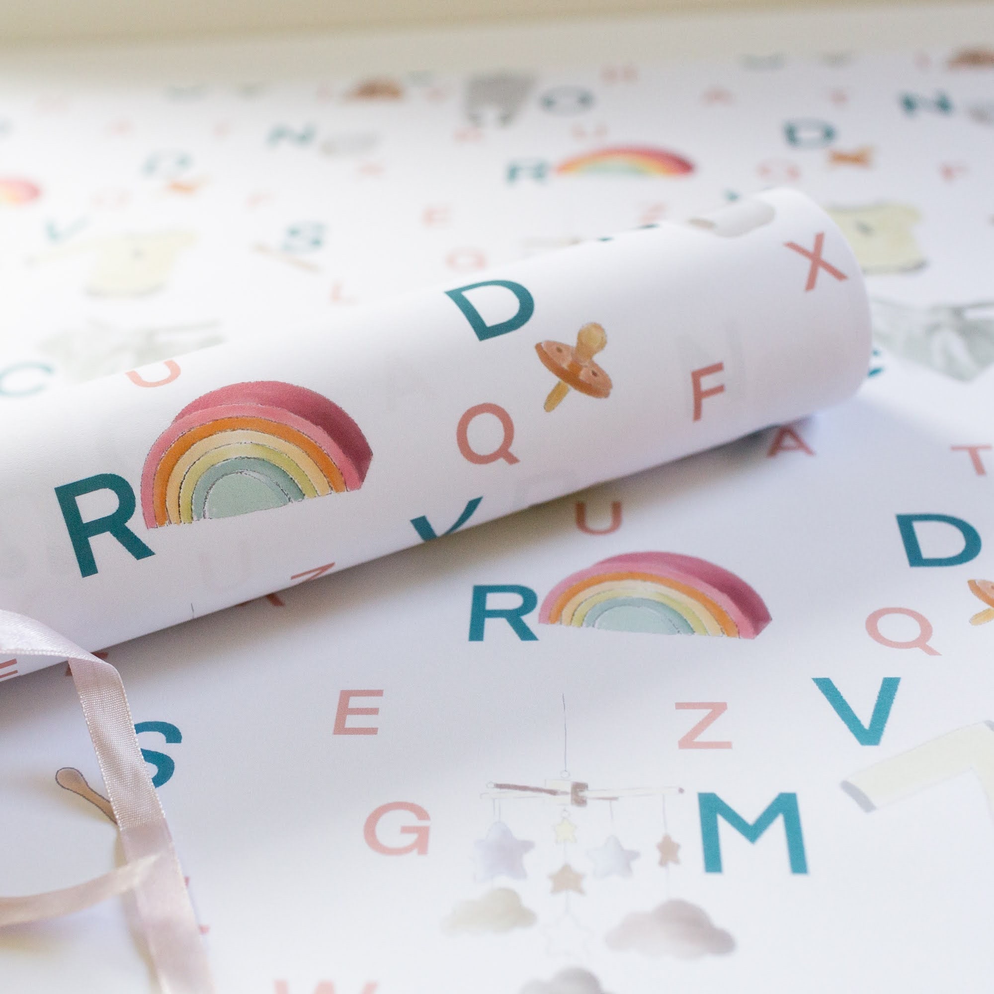 Newborn baby wrapping paper Etsy