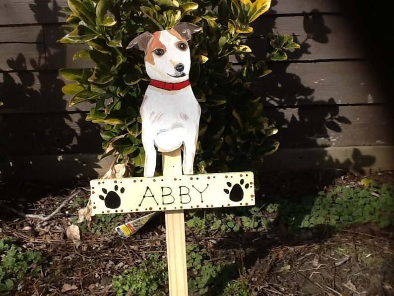 Jack russell terrier lawn ornament from your photo Etsy