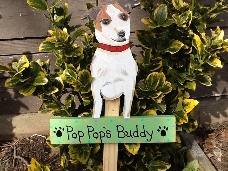 Jack russell terrier lawn ornament from your photo Etsy