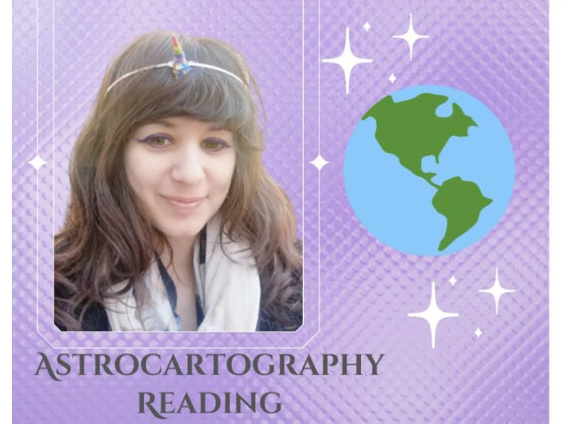 Astrocartography Reading, Best Places to Travel, Relocate and Work