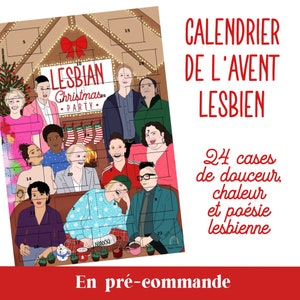 Calendrier de lAvent lesbien cadeau idéal pour Noël image 1