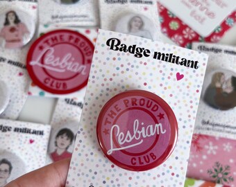 Badge The Proud Lesbian Club