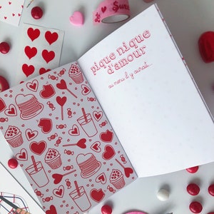 Cahier d'amour à remplir et à offrir cadeau idéal pour la saint Valentin image 6