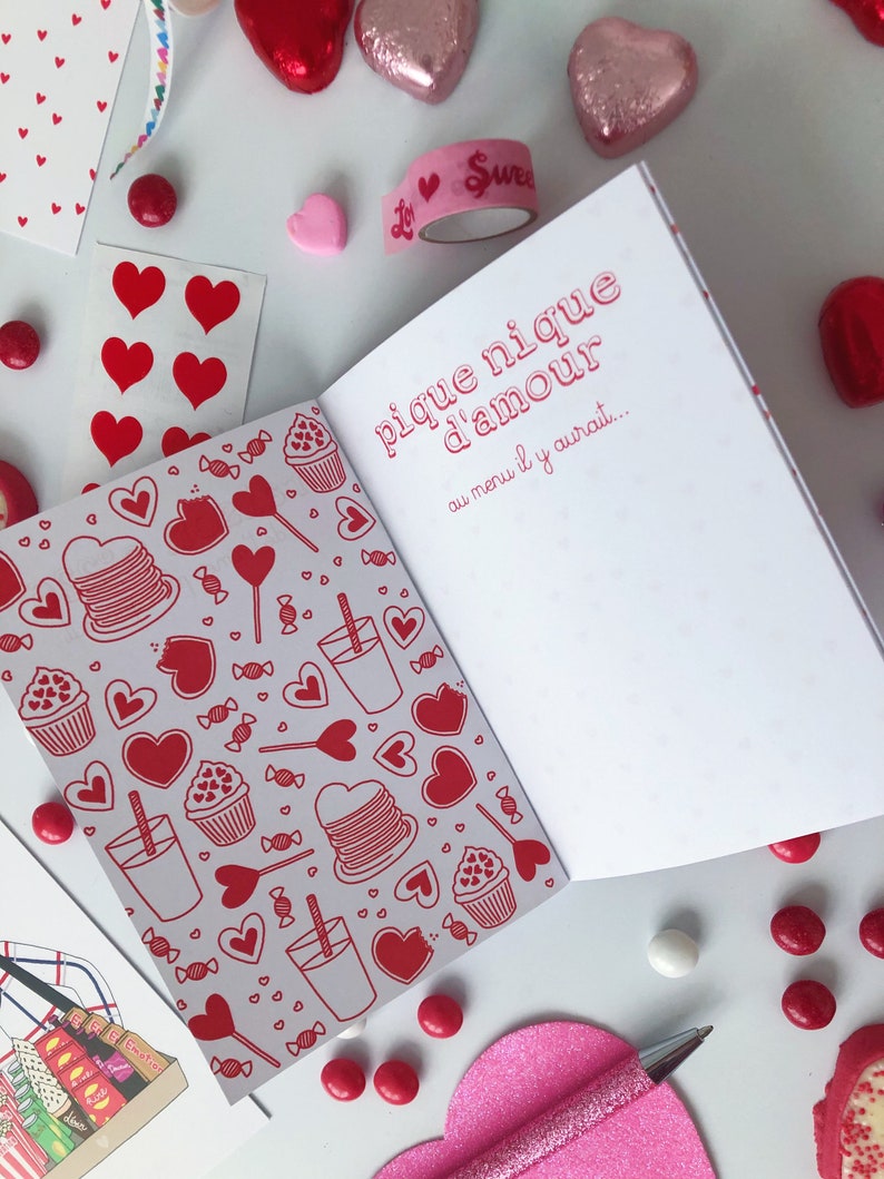 Cahier d'amour à remplir et à offrir cadeau idéal pour la saint Valentin image 6