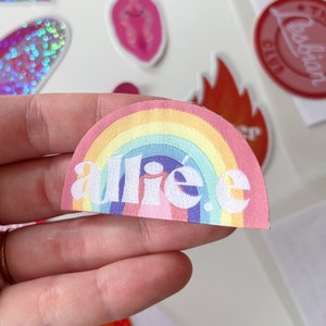 Allied iron-on patch
