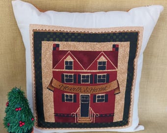 Christmas Hearth & Home Cushion Cover, Festive Decor (16x16)