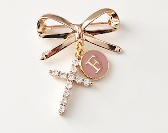 Personalized Newborn Baptism Brooch, Baby Keepsake Jewelry, Christening Communion Gift, Religious Jewellery