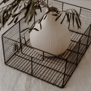 Square wire basket 45 x 31 cm