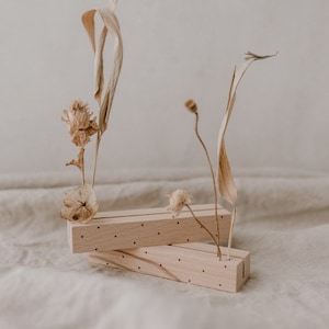 Supporti per biglietti e fiori secchi in set da 2