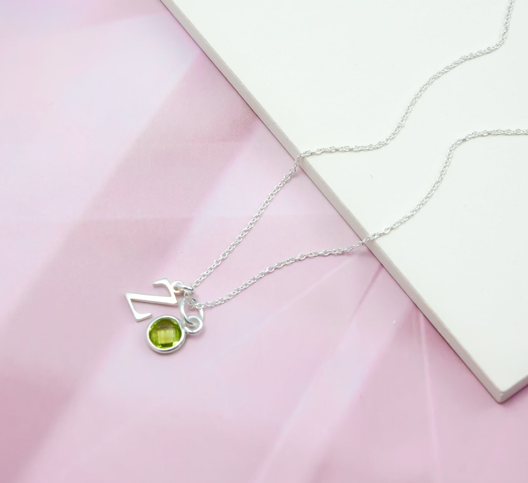 August Birthstone Necklace Peridot Jewellery H Samuel Peridot