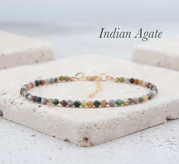 Agate stone bracelet clearance