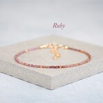 Ruby Bracelets