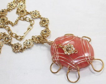 Sea Turtle Crystal Pendant - Sea Animal Jewelry - Animal Crystal Pendant - Adjustable Necklace