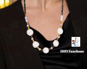 Pearl Beaded Bead Necklace