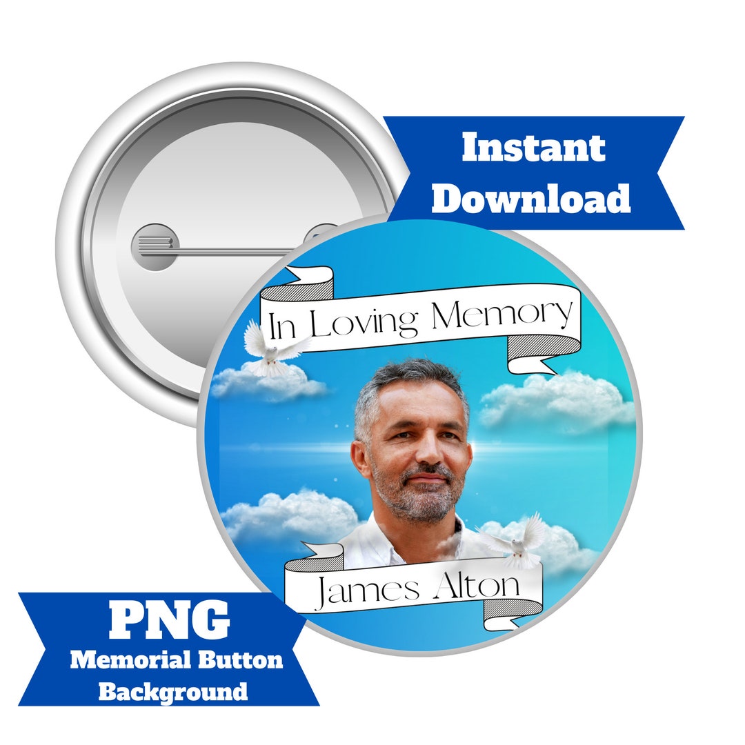 DIY Template for Memorial Buttons Remembrance Keepsake 3 5 Funeral DIY Template for Memorial Buttons Remembrance Keepsake 3 5 Funeral