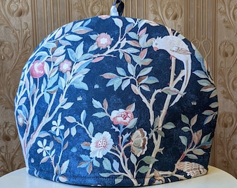 Larger Tea Cosy, Melsetter By William Morris Print Tea Cozy, Double Insulated Teapot Cover. Tea Lover's Gift. Perfect for Mother's Day.