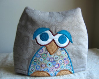 Beginner Level Free Motion Embroidery, PDF Sewing Pattern, Owl Softy PDF Pattern- Instant Download- Make your Own!